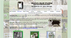 Desktop Screenshot of hadobarfarm.com