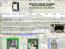 Tablet Screenshot of hadobarfarm.com